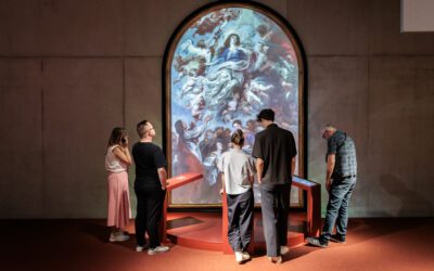 Rubens Experience in het Rubenshuis, zicht op Maria Ten Hemelopneming, foto Jeroen Broeckx